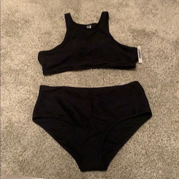 Old Navy Other - Black Textured Bikini